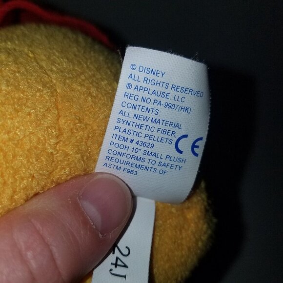 Winnie the Pooh Tigger Plush Lot Disney Applause 9" Stuffed Animal Toy - Picture 8 of 14